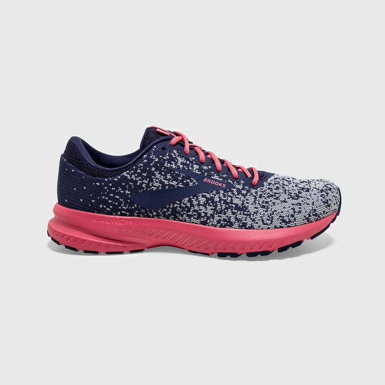 Brooks Launch 6 Womens Road Running Shoes - Grey - Philippines (374902SPM)